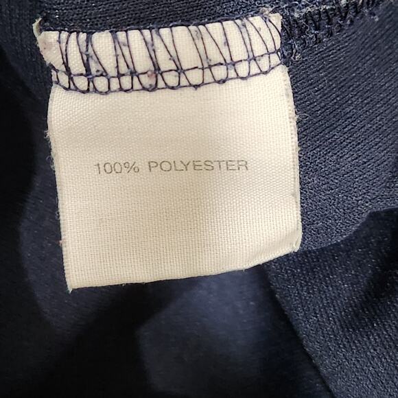 Sport Tek Dark Blue Baylor Sports Care On Arm Polo Shirt Medium Lightweight - Picture 6 of 6